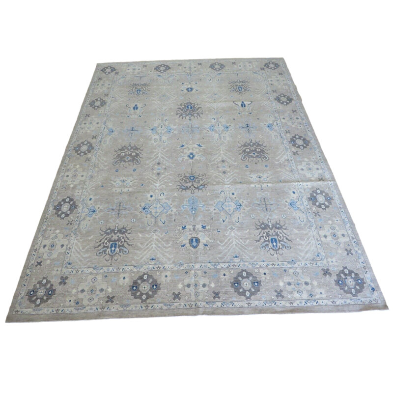 Tapis oriental noué à la main 11 pi 8 po x 15 pi 3 po Peshawar 6FA7B4F4F059440AB84E33B76B5BA369