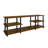 Easy Twist Assembly 3-Tier TV Stand In Brown-1856608366