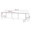 COLGANTE TRAVERTINE 200 cm TV Stand with Legs-1820104201