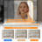 Vanity Desk with Mirror and LED Lights, Makeup Vanity Desk with Sliding Lighted Mirror, Dressing Table Set with Stool & 4 Drawers, Storage Shelves