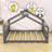 Bunche Wood House Platform Bed-1452368219-1452368212