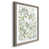 Toile avec cadre gris
