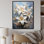Fleurs de lys en fleurs III sur toile