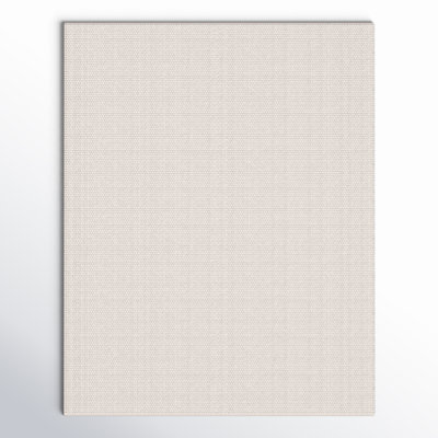 Charvik Solid Color Handmade Area Rug in Ivory