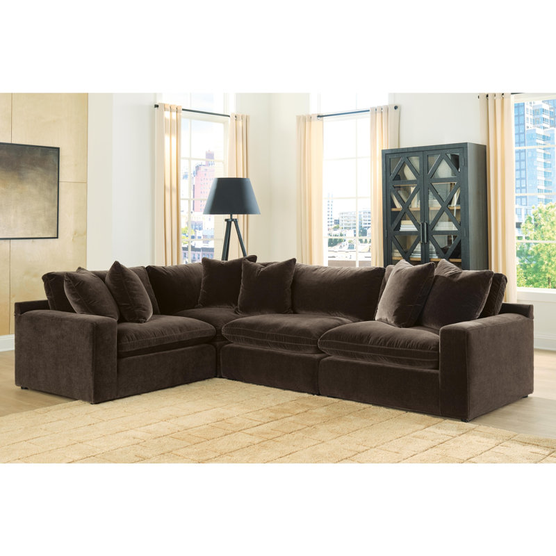 Canapé modulaire 4 pièces Maxton Heights, 38" H x 133" W x 92" D, Right Hand Facing