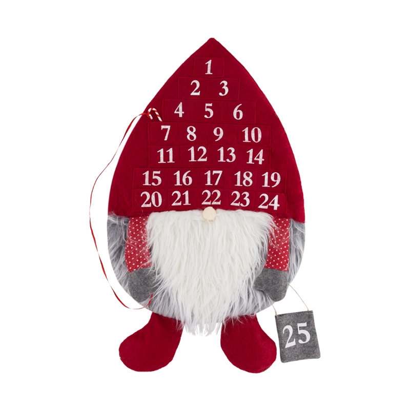 Décoration de Noël calendrier de Noël avec compte à rebours