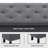 Shinell Upholstered Bench with Flip Top