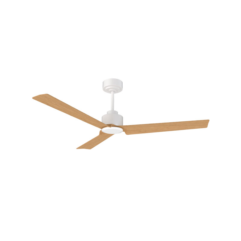 Mangume 127cm Ceiling Fan, Wood, White