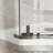 Neo-Angle Frameless Shower Door 36 In. D X 36 In. W X 72 In. H Corner Shower Enclosure With Clear Sgcc Tempered Glass Pivot Shower Door In Chrome Finish