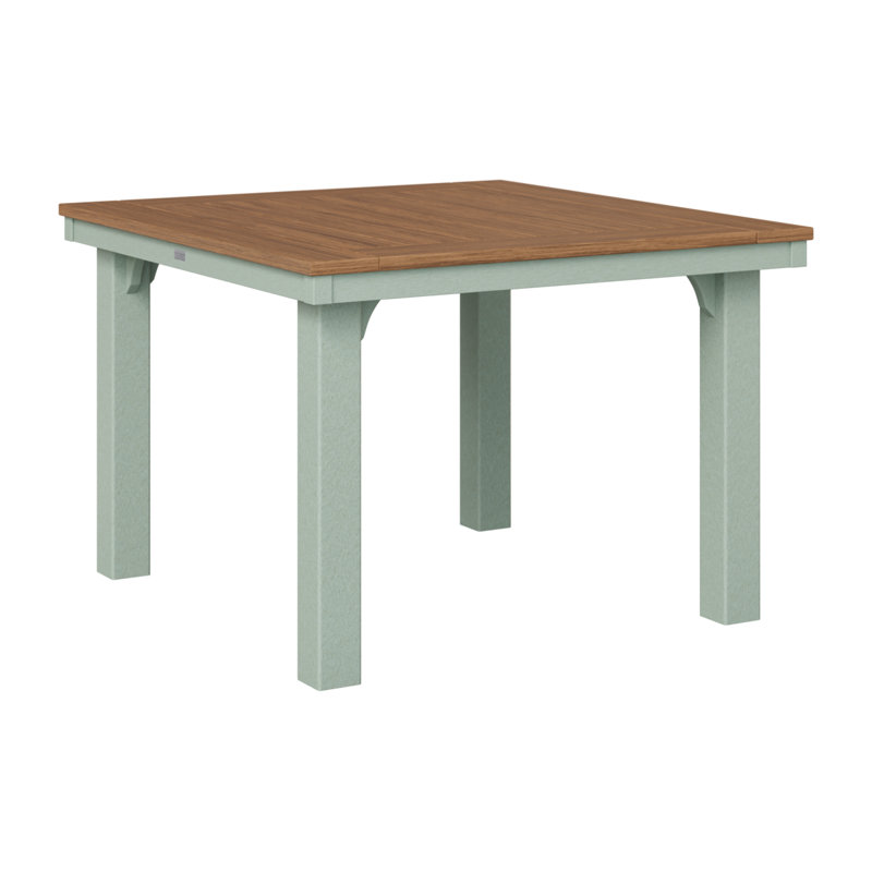 Table de salle à manger berlinoise Berlin, Écume de mer, écume de mer, Bois vieilli