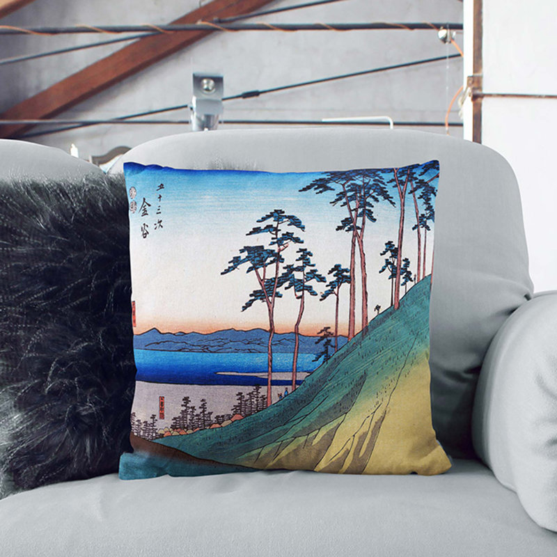 Square Throw Cushion, 40cm H x 40cm W x 15cm D