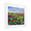 «Hot Summer Blooms», reproduction sous verre encadrée, conception par Lee Ann Zirbes
