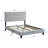 Upholstered Platform Bed with Button Tufted Linen Fabric Headboard, No Box Spring Needed, Wood-1981697427-1981697516