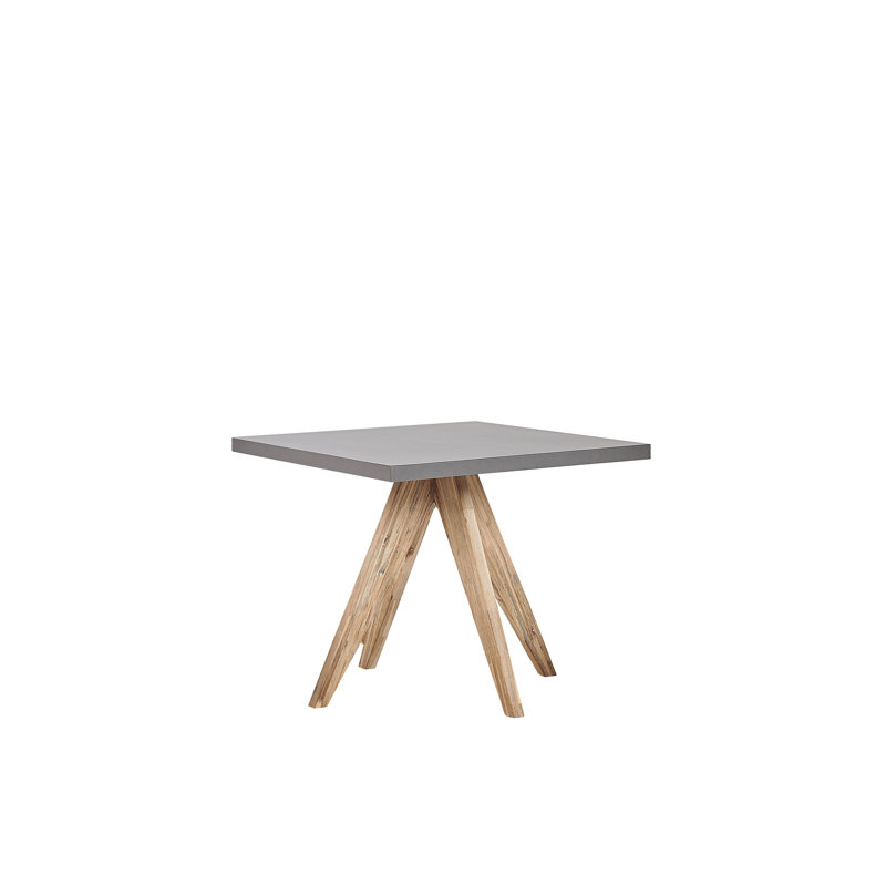 Valladares Square Stone Outdoor Dining Table - 90 cm W 90 cm D