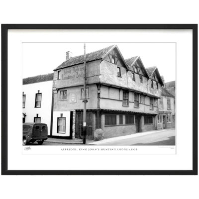 Axbridge, King John's Hunting Lodge C1955 - Single Picture Frame Print