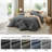 Bedsure Pre-washed Comforter Set with 100% Cotton Outer Covert,  143TC-100776148-107962697