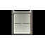 Porte de douche coulissante double demi-cadre l 46 "- H 48" x H 72 "-96215233