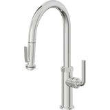 Descanso Kitchen Pull-Down Faucet with Squeeze Sprayer - High Arc Spout