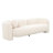 Tov Furniture Amelie Cream Faux Fur Sofa-80800438