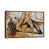 Classic Brown Wood Framed Canvas