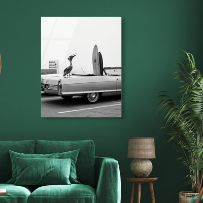 Pelican Speaks Print by Oliver Gal