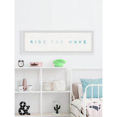 «Bowes Ride the Wave», reproduction encadrée