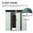 6Ft X 5Ft Outdoor Metal Storage In White - Robust Galvanized Steel Build Weather Panels Transparent Plate For Bright Interior Sliding Doors & Padlock Simple Assembly Guide Shed Frame Protected-125090430