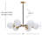 Claudio 6 - Light Sputnik Sphere Chandelier-44772483-44772482