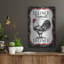  «Home Sweet Home Rooster» par Elizabeth Tyndall, art mural en métal, 12 po x 16 po-1394016484