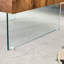 Table basse en MDF Cohette avec pieds en verre trempé-115277806