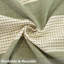 Nappe carrée en coton Nappe à rayures