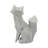 Ceramic Abstract Fox Animal Figurine-329177054