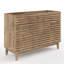 Ensemble de meuble-lavabo autoportant à double cuve avec plateau en résine Marilyse