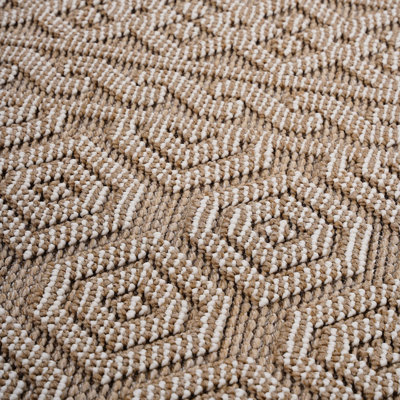 8x10 Geometric Indoor/outdoor Carpet, Non-shedding And Stain-, Matches Different Rooms: Living, Dining, Bedroom, Entryway, Nursery, Dorm, Study, Home Office, Kitchen For Areas Like