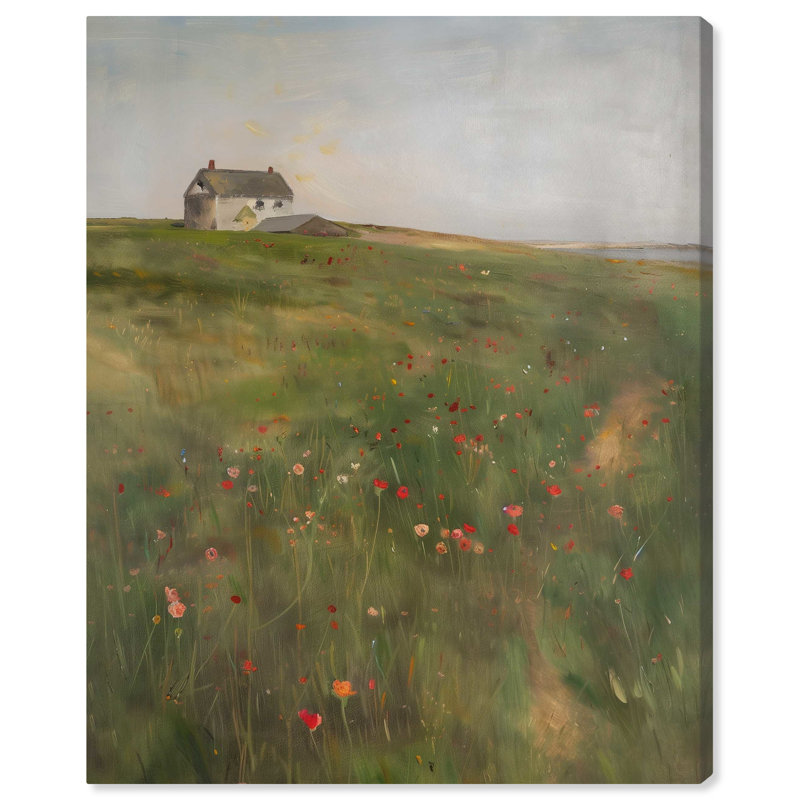 Art mural Serene, Toile tendue, H 36 po x l 30 po