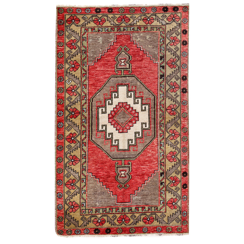 Tapis tribal rétro Bharith