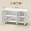 Modern Sideboard, Rectangular Buffet Table White