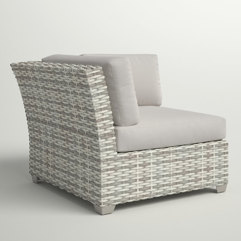 Ambroselli Premium All-Weather Wicker Outdoor Lounge Chair