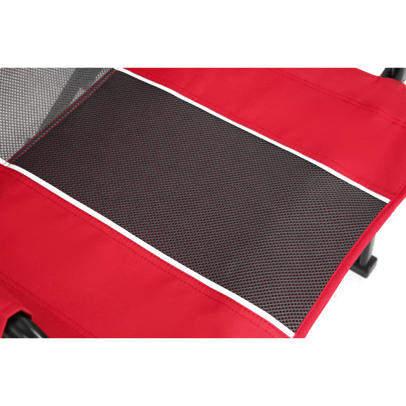 Red Outdoor Rocking Seat - Easy To Fold, Comfortable For Adventures Portable Camping Red, With Stable Legs And, Red