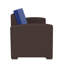 Alderman Faux Rattan Sofa with All-Weather Cushions-485482844