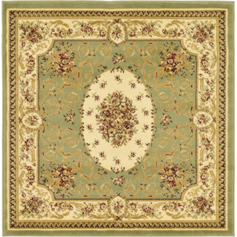 Oriental Area Rug, Square 122cm