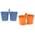 Bleu / Mandarine