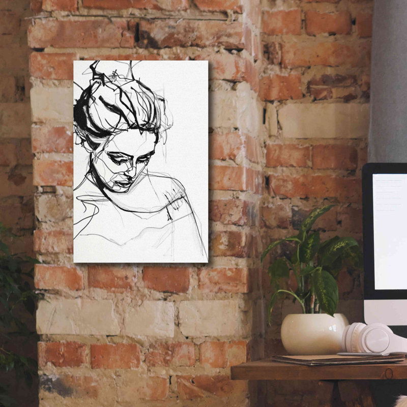 «Silhouette 1» par Design Fabrikken, Wrought Studio ™, estampe numérique sur toile, 18 po x 26 po