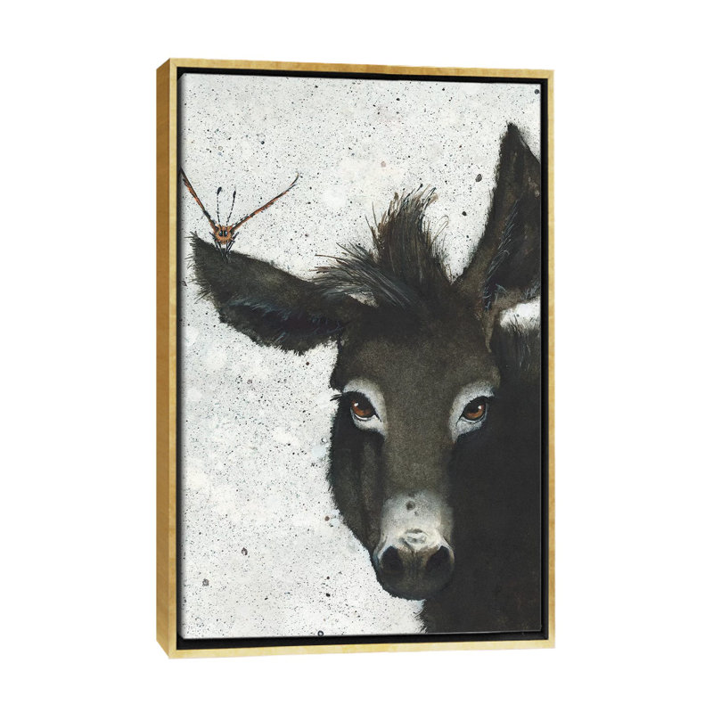 " Solidarity " by Maggie Vandewalle, Gold Framed, 40" H x 26" W x 1.5" D, No Mat