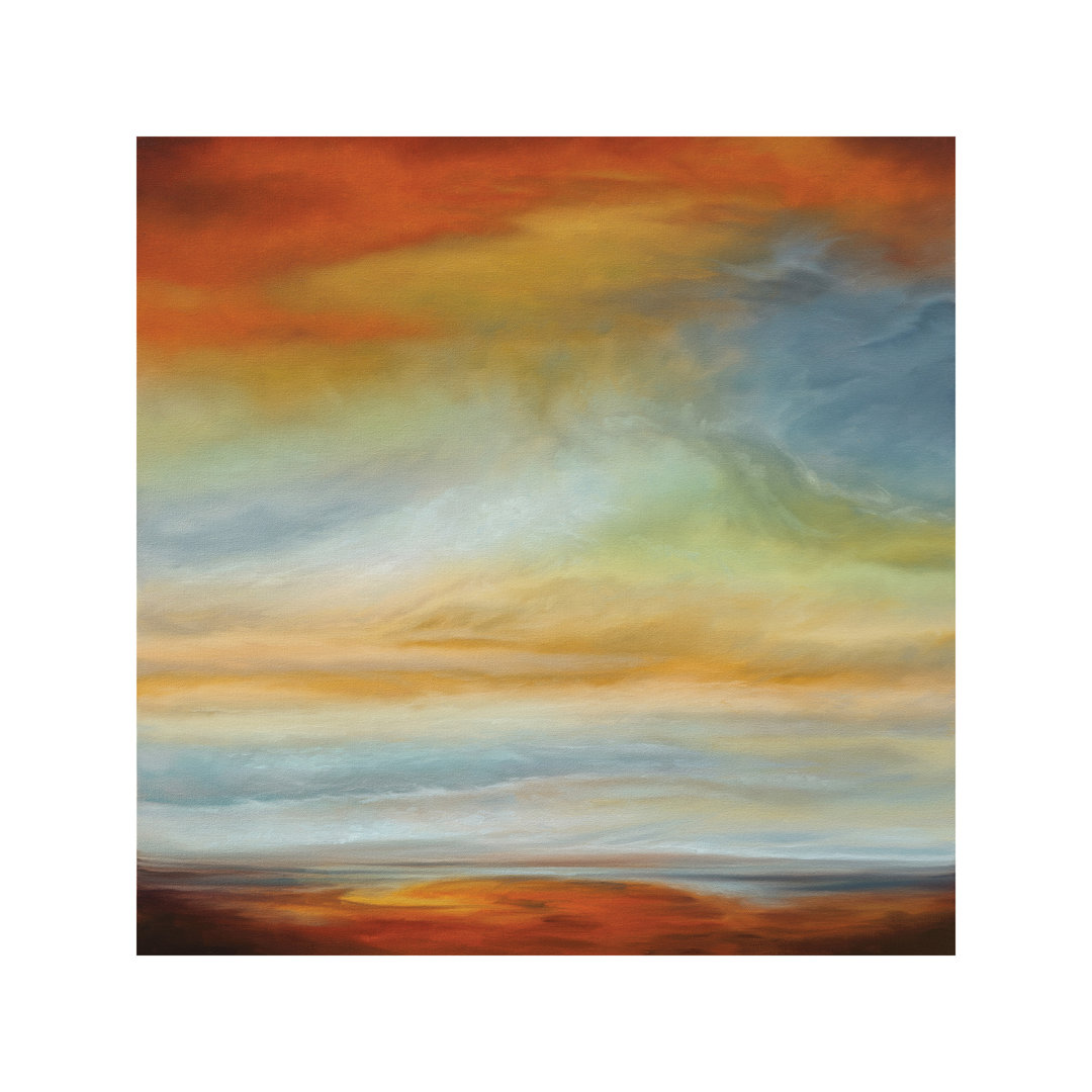 Earth And Sky II by Matt Russel - Wrapped Canvas Painting