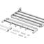 Shona 2 Wall Towel Rack
