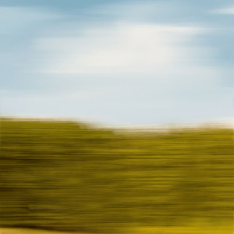 Horizon III par Kyle Goldie - impression d'art graphique, H 40 po x l 40 po x P 1,5 po, Extérieur