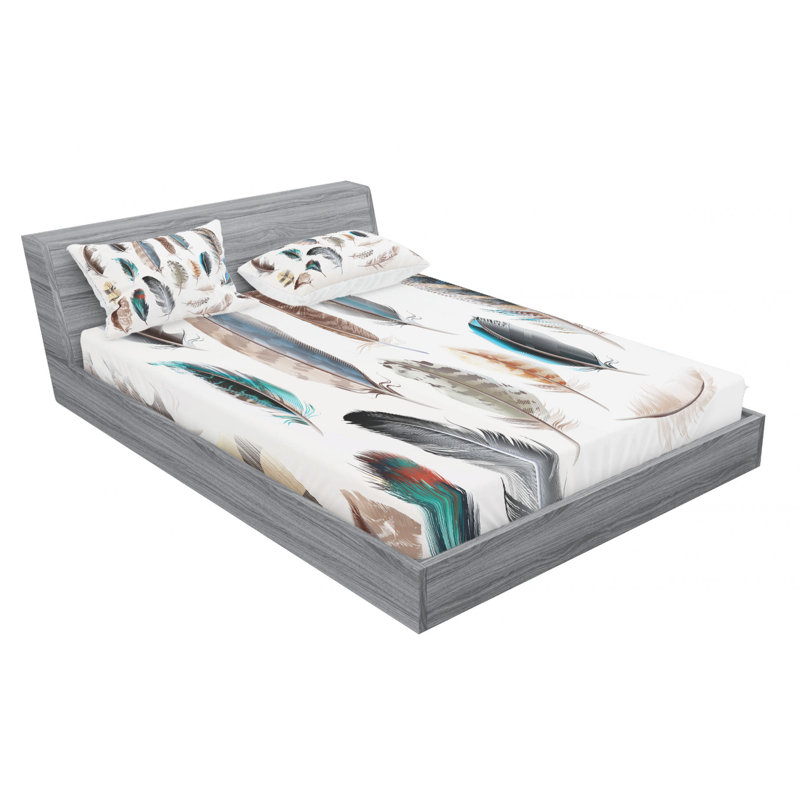 Microfiber Sheet Set, Full Sheet Set + Fitted Sheet + 2 Pillowcases