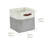Foldable Storage Bin | Collapsible Sturdy Fabric Storage Basket Container W/Handles-87937422-87937425