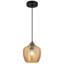 Luminaire suspendu en verre Amber pour îlot de cuisine 6,29 po-592173686
